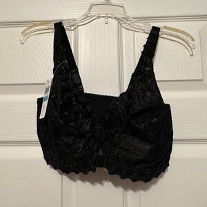 Brand new with tags Delimira Black Lace Bra size 38E 38DD